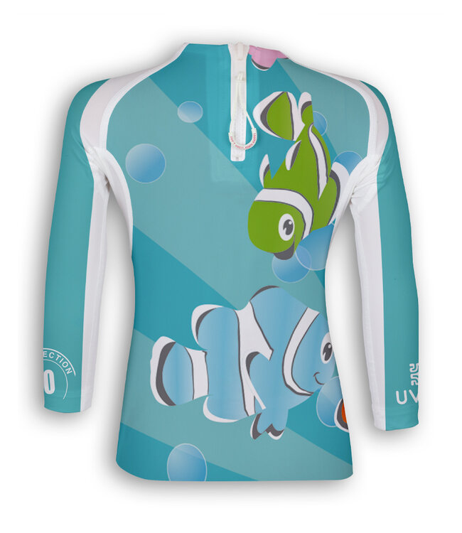 Uvea Kinder UPF 80 Badeshirt Indiana little clown