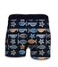 Uvea Kinder UPF 50+ Badehose Sydney big fish navy