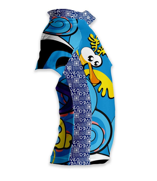 Uvea Kinder UPF 50+ Badeshirt kurzarm Biarritz la mer Monte