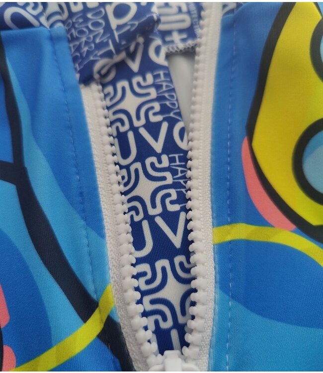 Uvea Kinder UPF 50+ Badeshirt kurzarm Biarritz la mer Monte