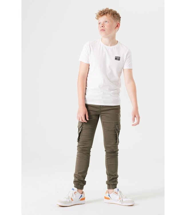 Garcia Jungen Cargohose deep army