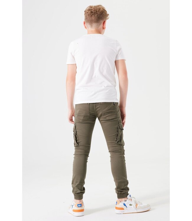 Garcia Jungen Cargohose deep army