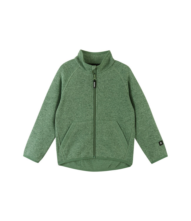 Reima Kinder Fleecejacke Hopper Green Clay