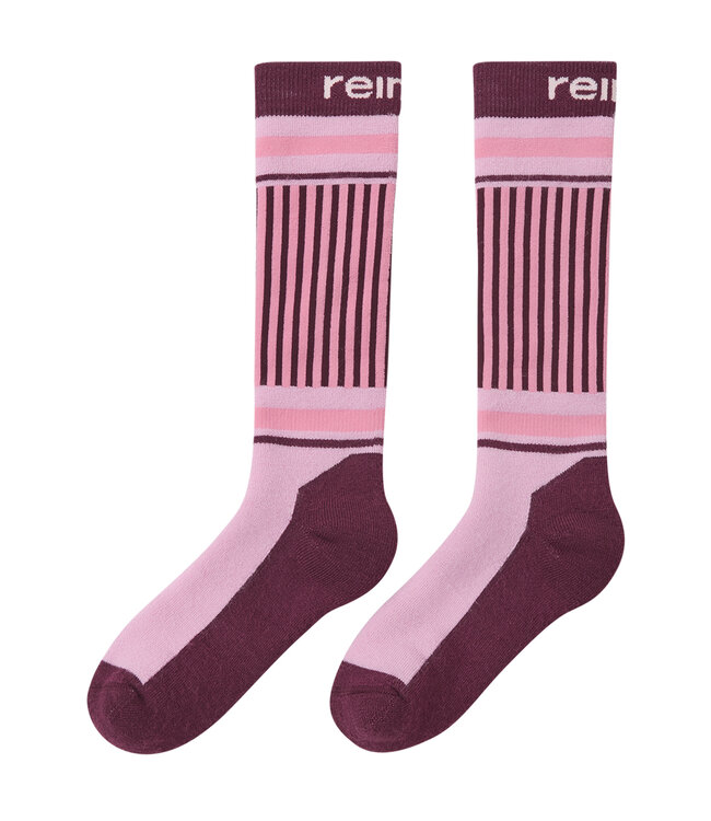 Reima Kinder Ski Socken Frotee Grey Pink
