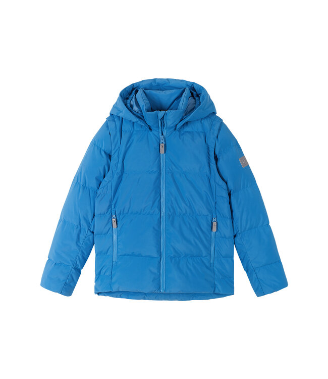 Reima Kinder Daunenjacke 2in1 Porosein Cool blue