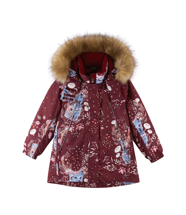 Reima tec Mädchen Winterjacke Muhvi Jam red