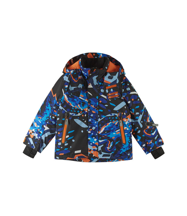 Reima tec Kinder Skijacke Kairala black/blue