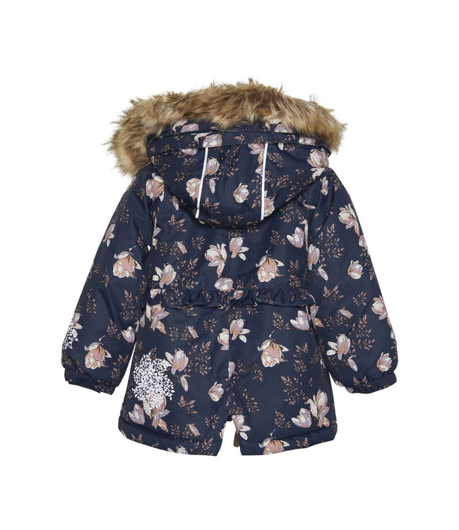 Minymo Kleinkinder Winterjacke Parisian Night