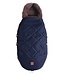 Kaiser Lammfell Fusssack Toffee navy