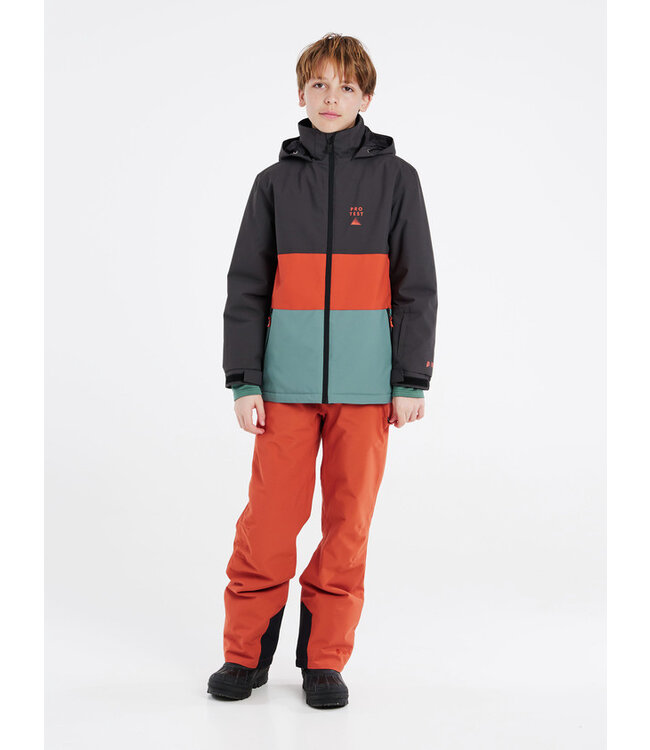 Protest Kinder Skijacke PRTSKIMMER Deep Grey