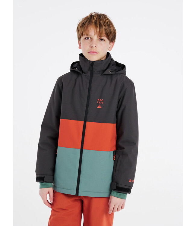 Protest Kinder Skijacke PRTSKIMMER Deep Grey