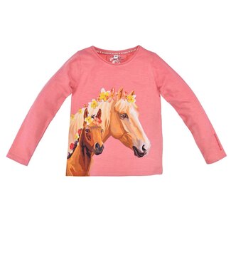 Bondi Mädchen Langarmshirt Pferd | Shirt-Sets