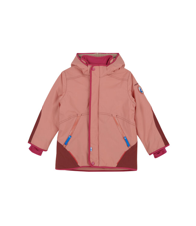 Finkid Winterparka Talvinen Husky terra cotta/ raspberry