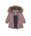 Color Kids Kleinkinder Winterjacke Fake Fur Burlwood