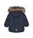 Color Kids Kleinkinder Winterjacke Fake Fur Total Eclipse