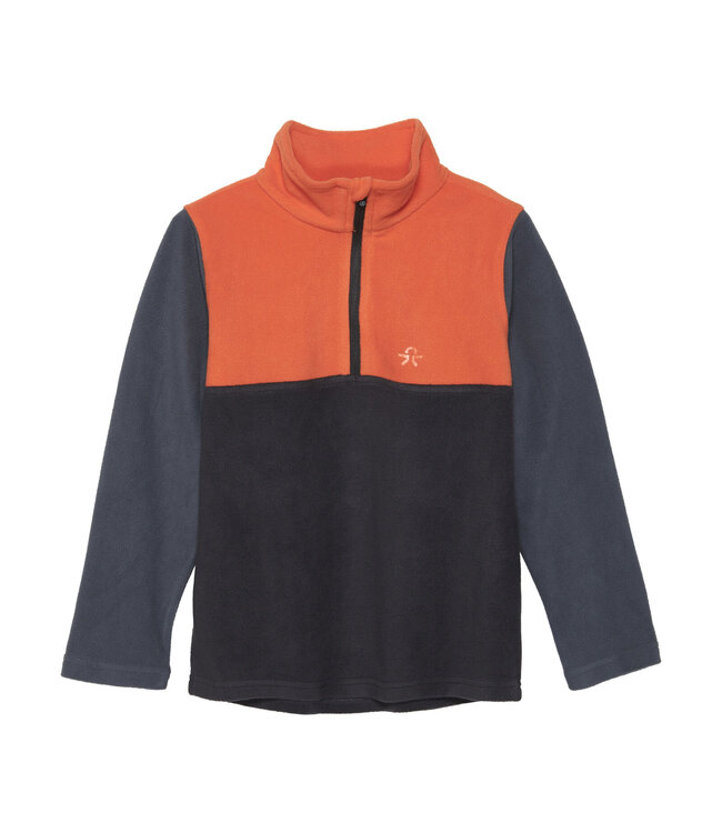 Color Kids Fleece Pullover Orange