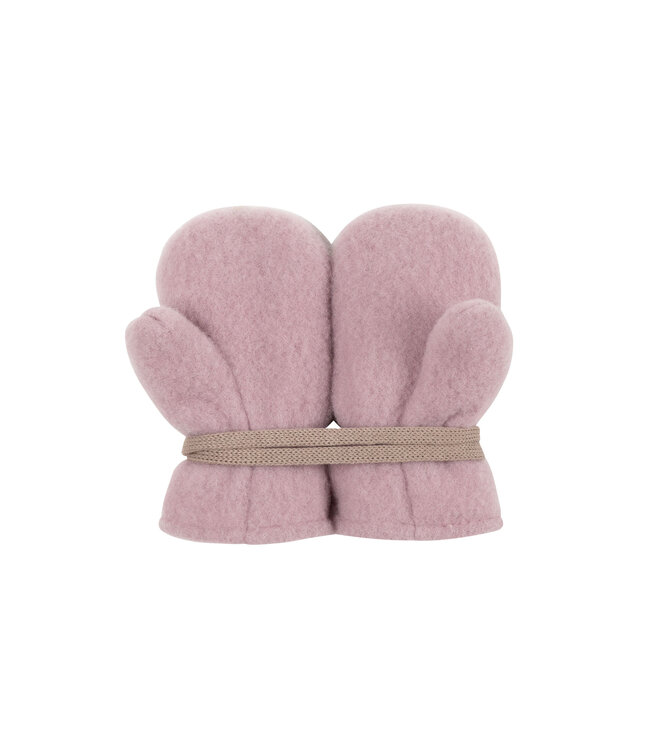 Pure Pure Baby Fäustlinge Fleece mauve