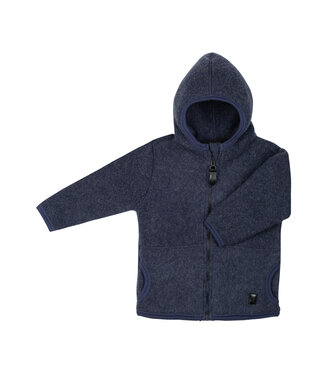 Pure Pure Kinder Merino Fleecejacke marine