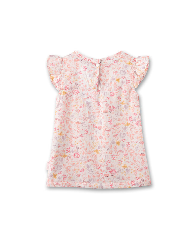 Sanetta Fiftyseven Baby Mädchen Kleid Blumen Off-White