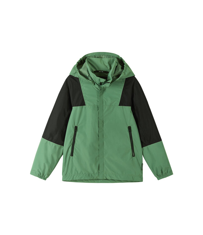 Reima tec Kinder Regenjacke Tuulos Green Clay