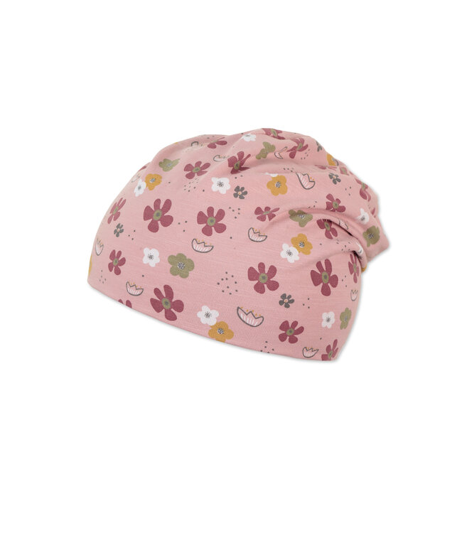 Sterntaler Mädchen Slouch-Beanie Blumen