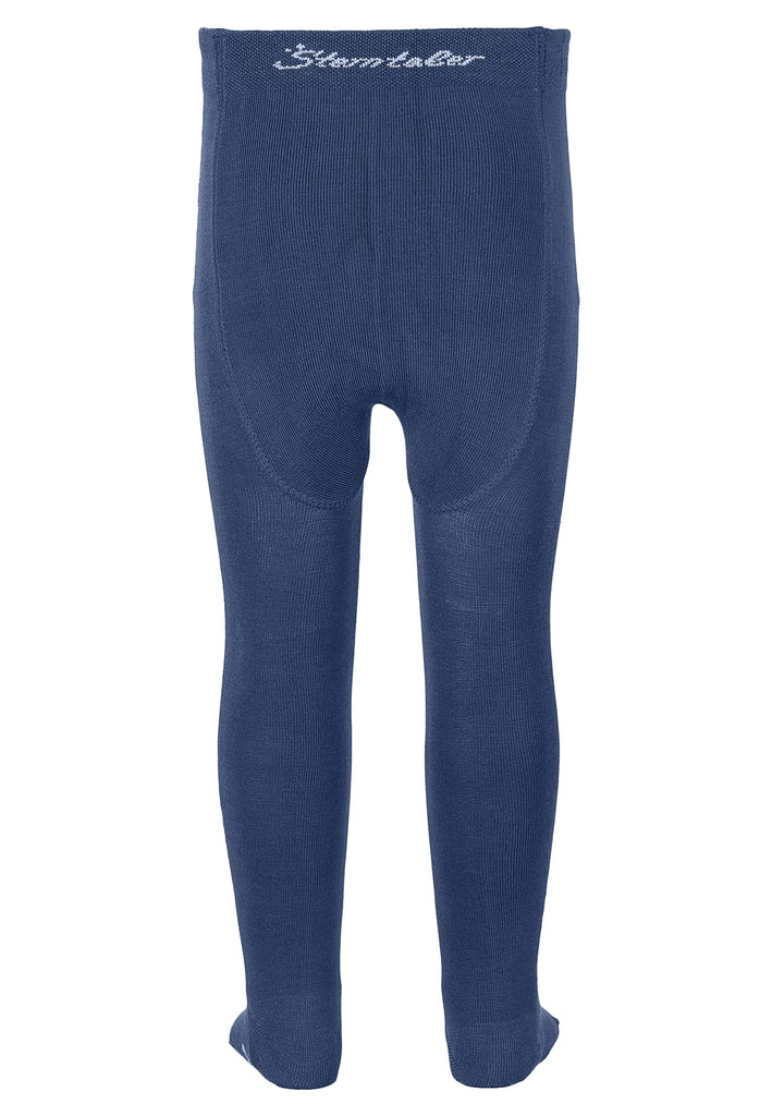 Sterntaler Baby Strumpfhose Uni Blau - Baumwollmix Mit Bambusviskose