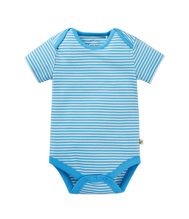 Frugi Baby Body 2er Pack Rainbow Sea