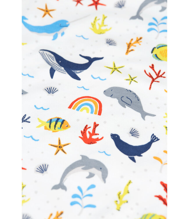 Frugi Baby Body 2er Pack Rainbow Sea