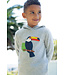 Frugi Jungen Hoody Grey Marl/Toucan