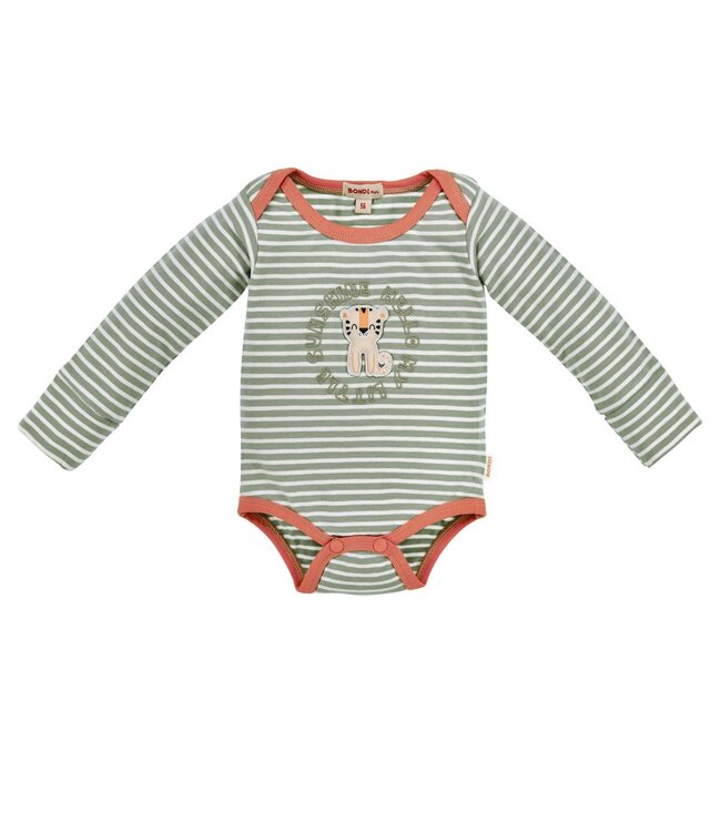 Bondi Baby Body langarm Tiger