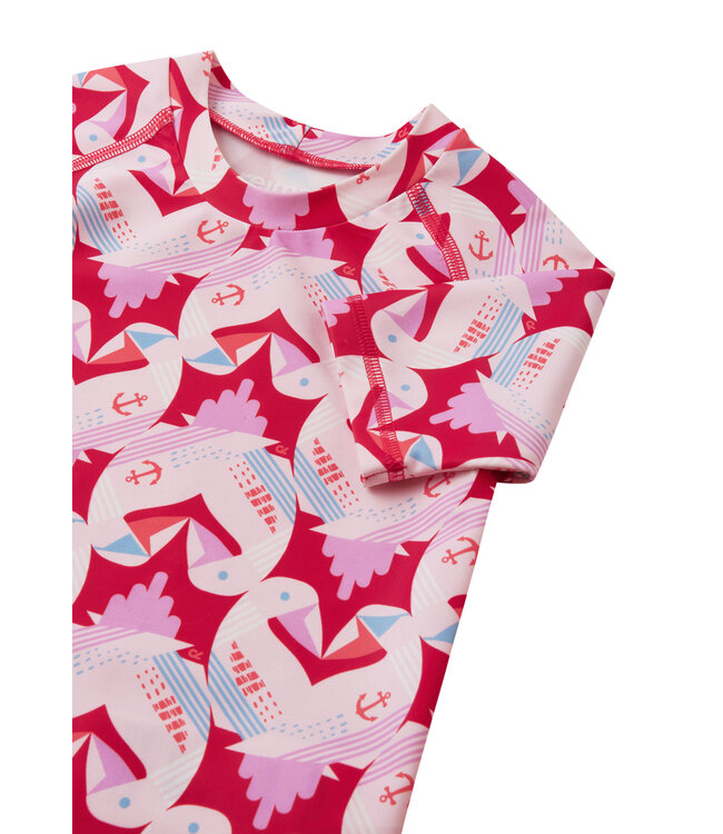 Reima Kleinkinder UV T-shirt Pulikoi Misty Red