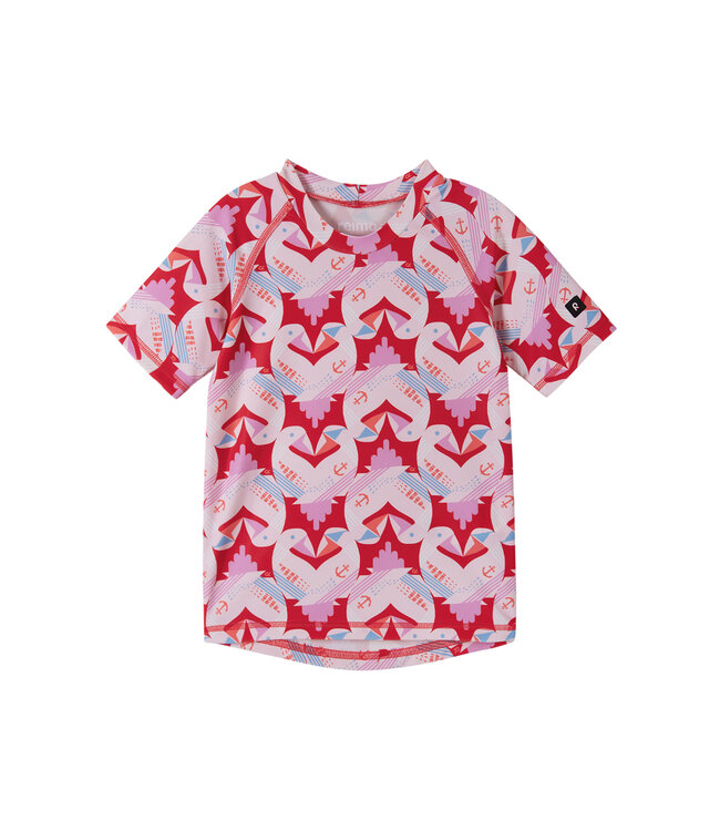 Reima Kleinkinder UV T-shirt Pulikoi Misty Red