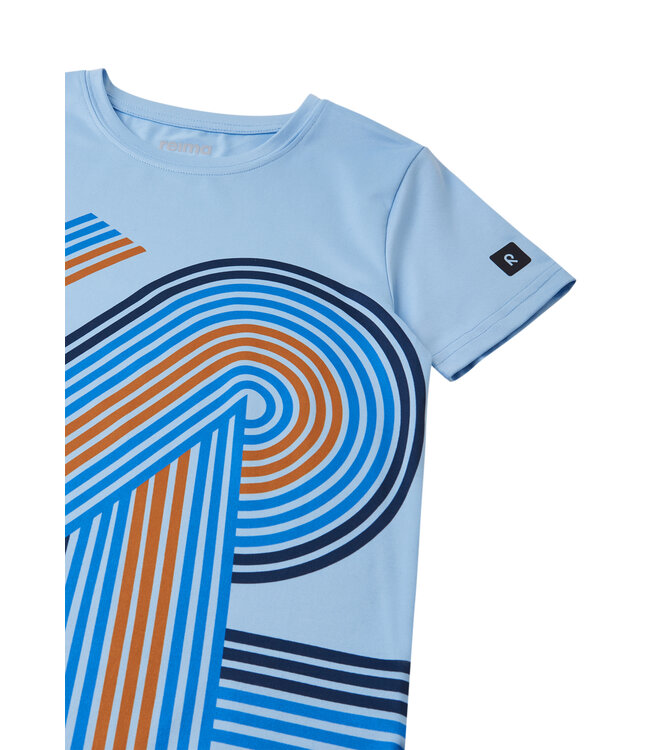 Reima Kinder T-Shirt Vauhdikas Frozen Blue