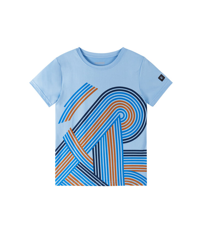 Reima Kinder T-Shirt Vauhdikas Frozen Blue