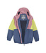 Color Kids Regenjacke Colorblock Foxglove