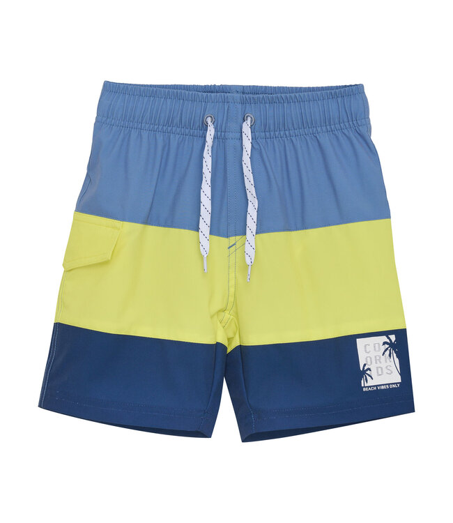 Color Kids Badeshorts Colorblock Limelight