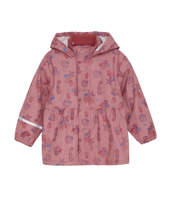 CeLaVi Mädchen Regenjacke Slate Rose