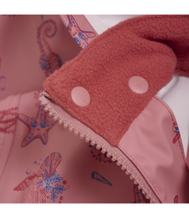 CeLaVi Mädchen Regenjacke Slate Rose