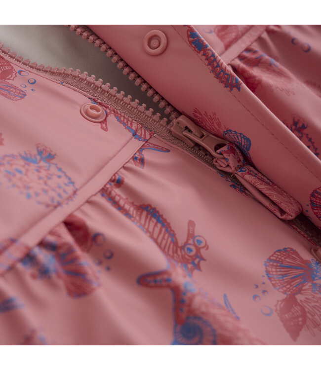 CeLaVi Mädchen Regenjacke Slate Rose