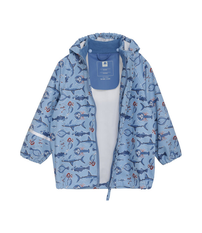 CeLaVi Jungen Regenjacke Federal Blue