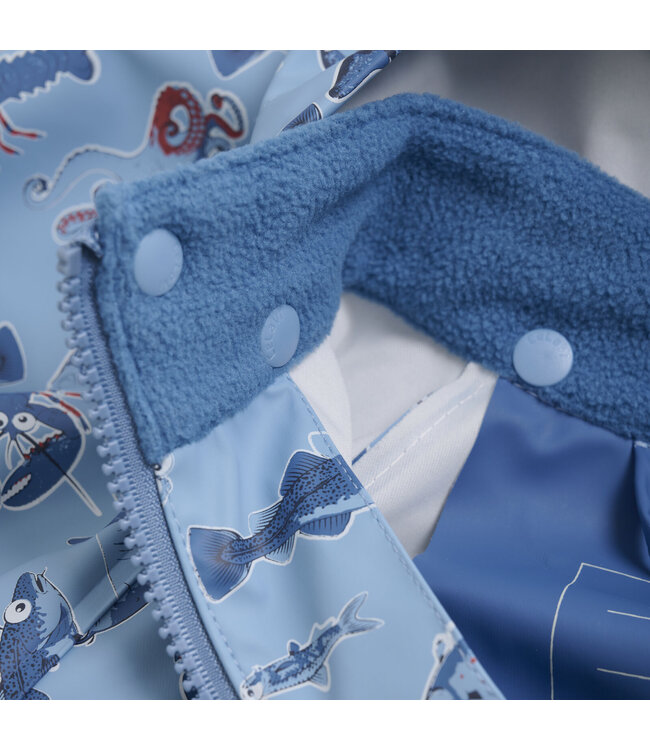 CeLaVi Jungen Regenjacke Federal Blue