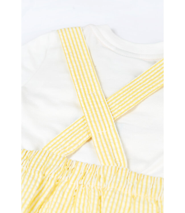 Frugi Kleinkinder Latzhosen-Set Godrevy