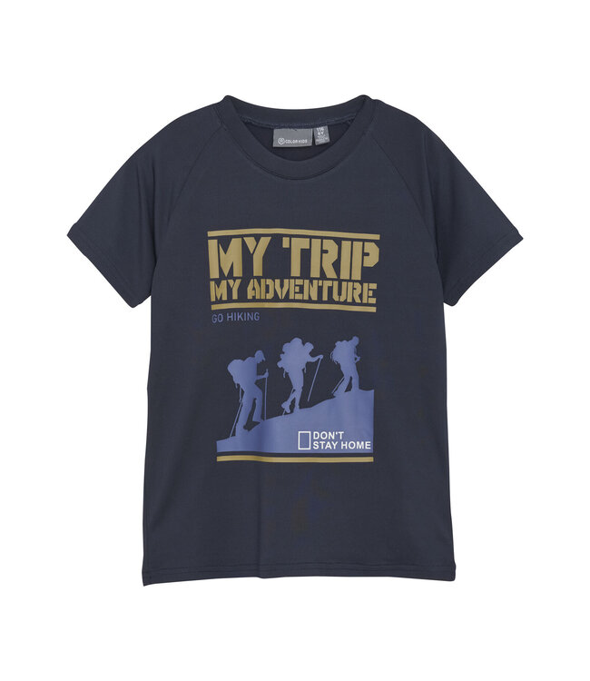 Color Kids Sport T-Shirt Total Eclipse
