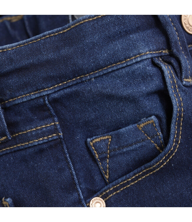 Minymo Mädchen Jeans Strech Dark Blue Denim