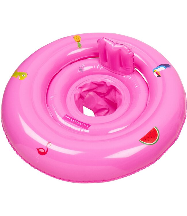 Swim Essentials Baby-Schwimmsitz 0-1 Jahre Pink Baby