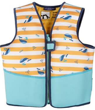 Swim Essentials Schwimmweste 4-6 Jahre Yellow White Whale