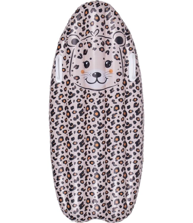 Swim Essentials Luftmatratze 120cm Beige Leopard