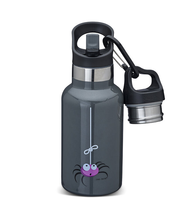 Carl Oscar Trinkflasche Edelstahl TEMPflask™ 0,35 l Spinne