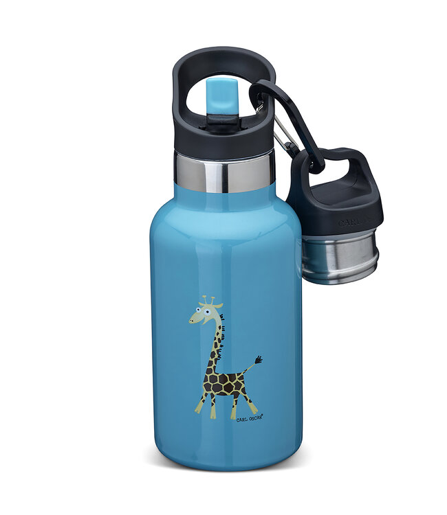 Carl Oscar Trinkflasche Edelstahl TEMPflask™ 0,35 l Giraffe