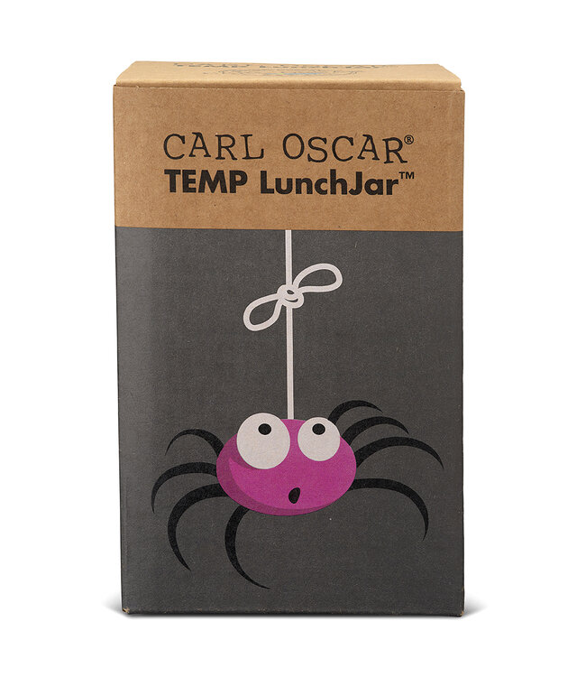 Carl Oscar Brotdose Edelstahl TEMP LunchJar™ Spinne